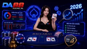 Baccarat DA88 phân tích xác suất và mẹo soi cầu chuẩn 2026