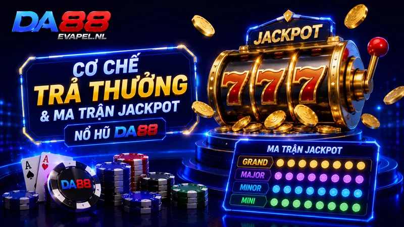 Cơ chế trả thưởng và ma trận Jackpot tại Nổ Hũ DA88