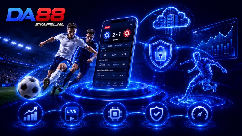 Ứng dụng công nghệ hiện nâng tầm cá cược thể thao DA88