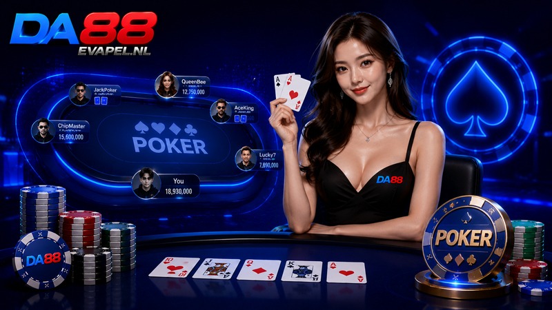 Đôi nét giới thiệu về sảnh Poker DA88 trực tuyến
