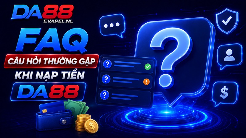 FAQ - Câu hỏi thường gặp khi nạp tiền DA88