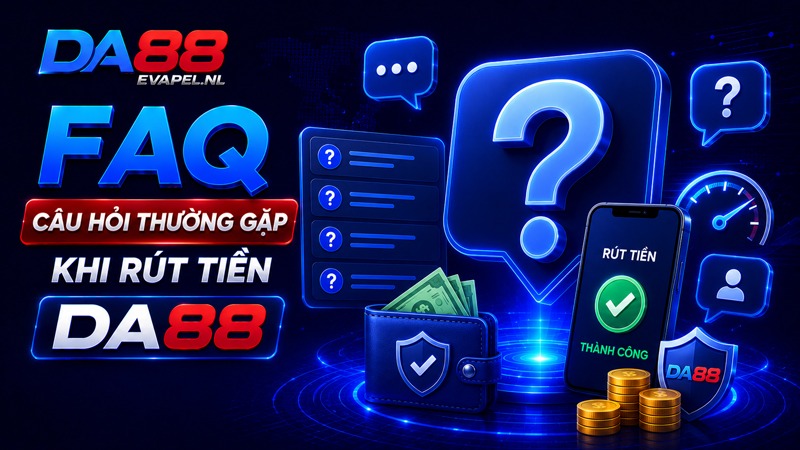 FAQ - Câu hỏi thường gặp khi rút tiền DA88
