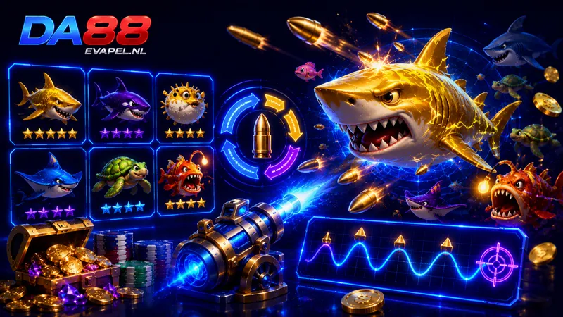 Giải mã độ "trâu" của cá và chu kỳ nhả đạn tại bắn cá DA88