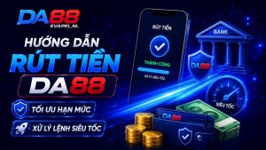 Hướng dẫn rút tiền da88 tối ưu hạn mức, xử lý lệnh siêu tốc