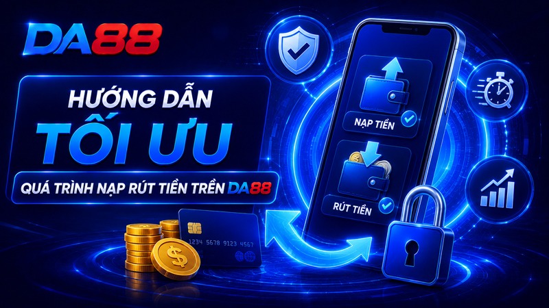 Hướng dẫn tối ưu quá trình nạp rút tiền trên DA88