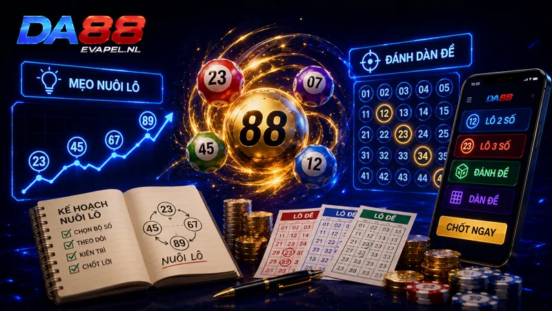 Mẹo nuôi lô và đánh dàn đề khi chơi Lô Đề DA88