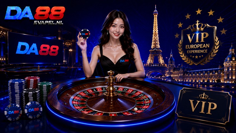 Roulette DA88 trải nghiệm vòng quay vip đẳng cấp Châu Âu