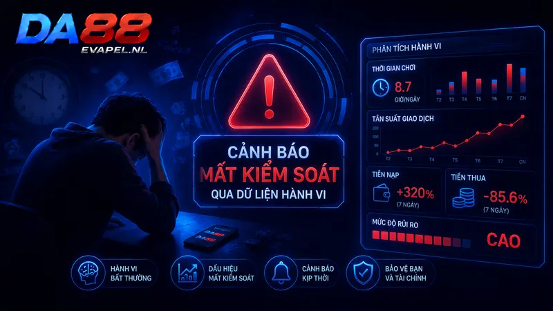 Cảnh báo "Mất Kiểm Soát" qua dữ liệu hành vi