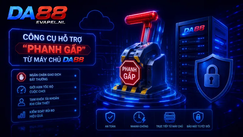 Công cụ hỗ trợ "Phanh Gấp" từ máy chủ DA88