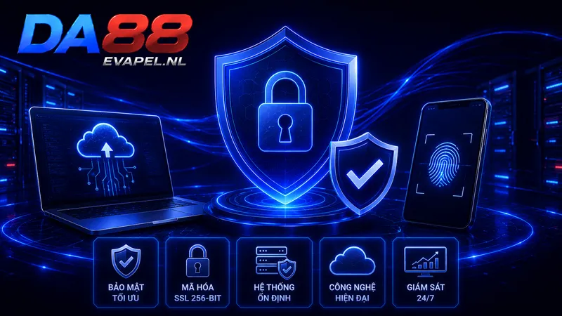 Công nghệ ứng dụng và tiêu chuẩn bảo mật DA88