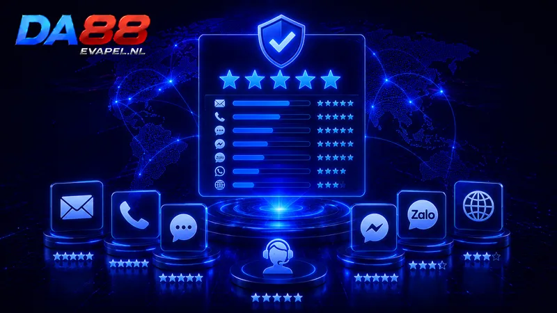 Đánh giá năng lực của của các kênh liên hệ DA88