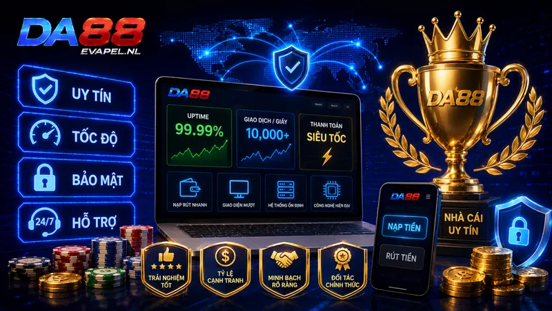 Đánh giá năng lực nền tảng nhà cái DA88