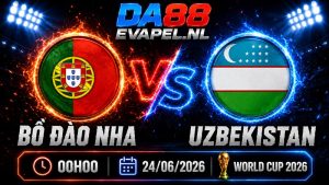 Nhận định World Cup 2026 Bồ Đào Nha vs Uzbekistan 00h00 ngày 24/06