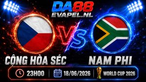 Nhận định World Cup 2026 Cộng hòa Séc vs Nam Phi 23h00 ngày 18/06