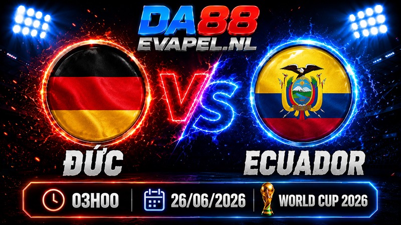 Nhận định World Cup 2026 Đức vs Ecuador 03h00 ngày 26/06