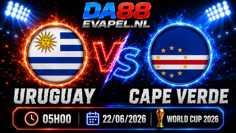 Nhận định World Cup 2026 Uruguay vs Cape Verde 05h00 ngày 22/06